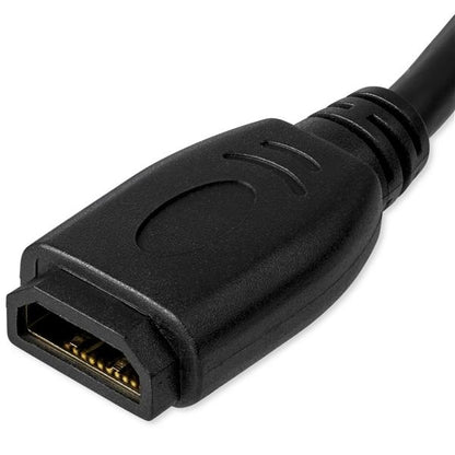Cable HDMI 2.0 StarTech.com HD2MF6INL | 15 Cm, 4K 60Hz, Conectores de Agarre