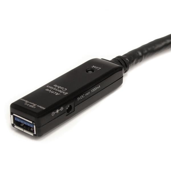 Cable Extensor USB 3.0 StarTech.com USB3AAEXT10M | 10m, 5Gbps Superspeed, Apantallado