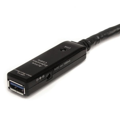 Cable Extensor USB 3.0 StarTech.com USB3AAEXT10M | 10m, 5Gbps Superspeed, Apantallado