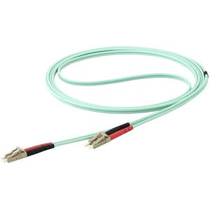Startech.com Cable de 15m de Fibra Óptica Multimodo Lc/upc a Lc/upc Om4 - 50/125µm - Lommf/vcsel - 100G - Lszh - Baja Pérdida de Inserción - Cable For Dispositivo de Red - 100gbit/s - Cable de