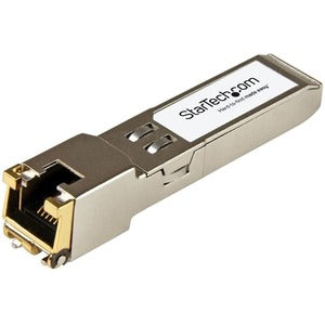 Startech.com Sfp Compatible con E1MG-TX de Brocade - 1000BASE-T - Sfp a Rj45 Cat6 / Cat5e - Sfp Ethernet Gigabit de 1GB - Rj45 - 100m - Startech.com Sfp (mini-gbic)