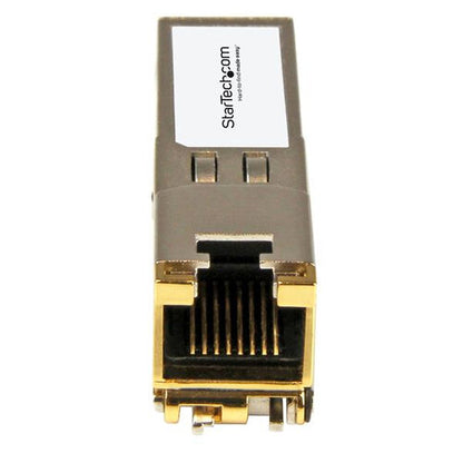 Startech.com Sfp Compatible con E1MG-TX de Brocade - 1000BASE-T - Sfp a Rj45 Cat6 / Cat5e - Sfp Ethernet Gigabit de 1GB - Rj45 - 100m - Startech.com Sfp (mini-gbic)