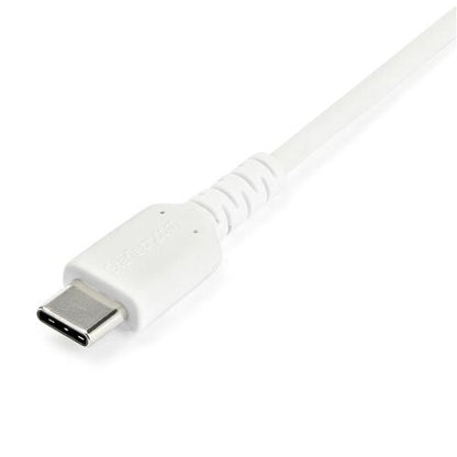Cable USB StarTech.com RUSB2AC1MW | Carga Rápida 3A, 1m Tipo C Blanco