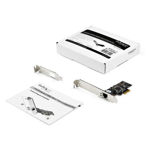 Tarjeta de Red StarTech.com ST2GPEX | 1 Puerto 2.5Gbps, Compatible con Windows, Mac y Linux