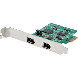 Adaptador Tarjeta StarTech.com PEX1394A2V2 | 2 Puertos Firewire 400, Compatible con Windows y Mac