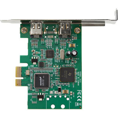 Adaptador Tarjeta StarTech.com PEX1394A2V2 | 2 Puertos Firewire 400, Compatible con Windows y Mac
