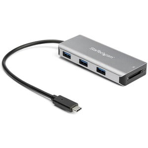 Hub USB-C StarTech.com HB31C3ASDMB | 3 Puertos USB-A, 10Gbps, Lector de Tarjetas SD