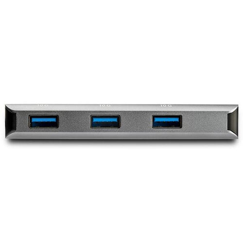 Hub USB-C StarTech.com HB31C3ASDMB | 3 Puertos USB-A, 10Gbps, Lector de Tarjetas SD