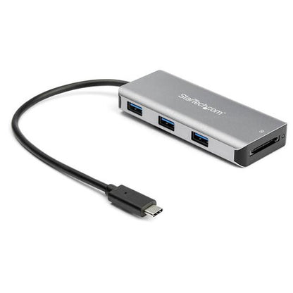 Hub USB-C StarTech.com HB31C3ASDMB | 3 Puertos USB-A, 10Gbps, Lector de Tarjetas SD