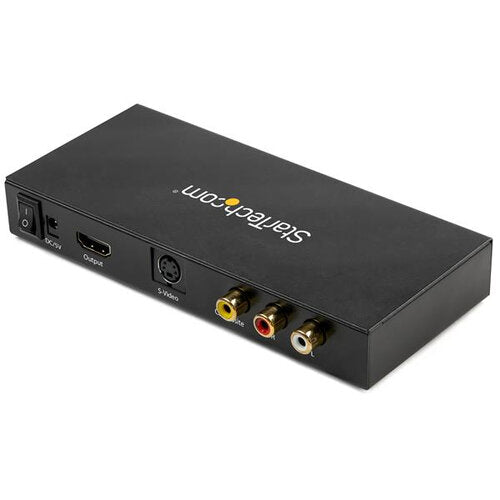 Adaptador StarTech.com VID2HDCON2 | Conversión de Video Compuesto a HDMI, 1080p