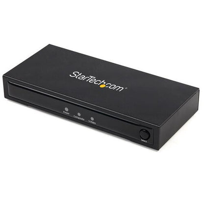 Adaptador StarTech.com VID2HDCON2 | Conversión de Video Compuesto a HDMI, 1080p