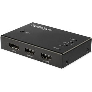 Conmutador de Video HDMI StarTech.com VS421HDDP | 4 Puertos, 4K 60Hz