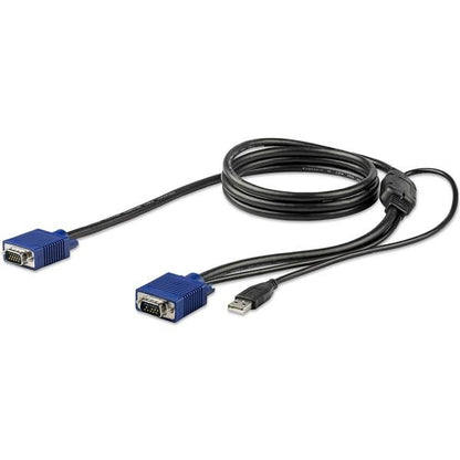 Cable KVM StarTech.com RKCONSUV6 | 1.8 m, Soporta 1920 x 1200, VGA y USB