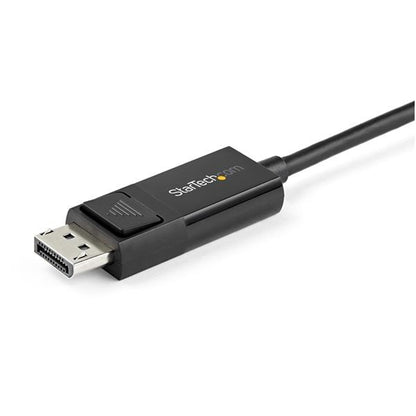 Cable Adaptador StarTech.com USB-C a DisplayPort 1.2 | 4K a 60Hz, Bidireccional 2m