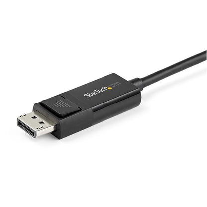 Cable Adaptador StarTech.com USB-C a DisplayPort 1.2 | 4K a 60Hz, Bidireccional 1m