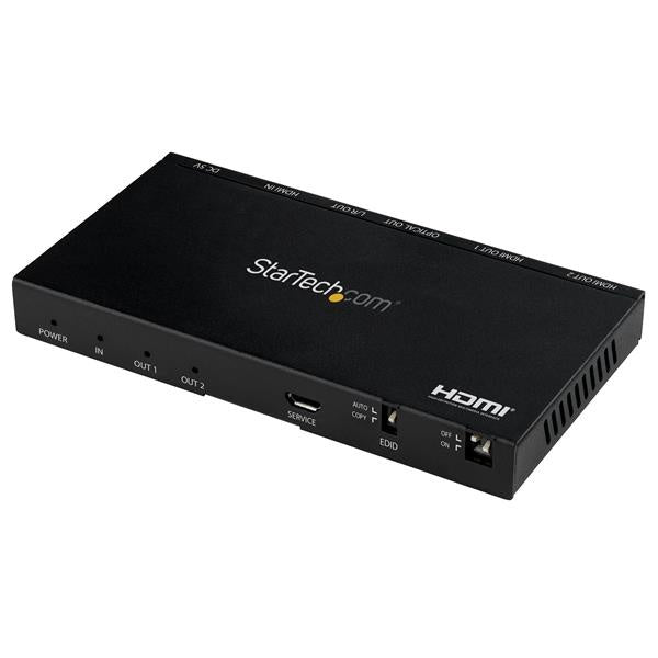 Splitter HDMI StarTech.com ST122HD20S | 4K 60Hz, 2 Salidas HDMI