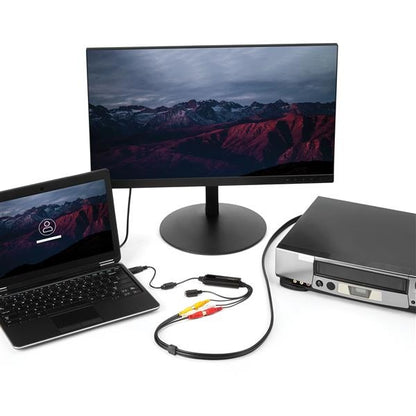 Startech.com Svid2usb232 Adaptador de Captura de Video USB - Video Compuesto / S-VIDEO a USB 2.0 - Funciones: Captura de Vídeo - 720 X 576 - Ntsc, Pal, Secam - Mpeg-1, Mpeg-2, Mpeg-4, Vhs, Dvd -