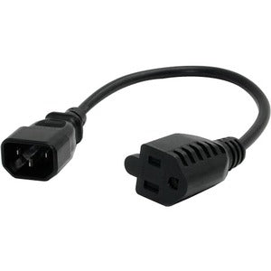 Cables de Alimentación StarTech.com PAC10010PK | Paquete de 10, 0.3m, 10A 125V, IEC 60320 C14