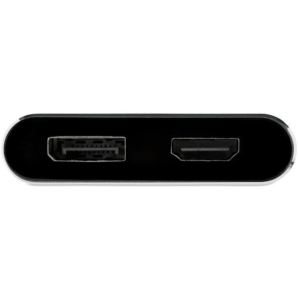 Startech.com Cdp2dphd Adaptador Convertidor de Video Multipuertos USB-C a Hdmi/displayport - 4k 60hz - 3840 X 2160 Supported - Gris