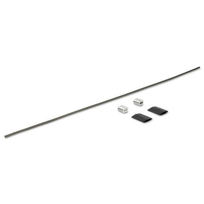 Startech.com Cable de Seguridad Ajustable para Atar - Paquete de 5 Sujetadores en Acero Antirrobo y Fundas Termoencogibles - Cable para Atar - 299.7MM Longitud - Acero, Cloruro de Polivinilo (pvc)