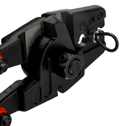 Startech.com Cable de Seguridad Ajustable para Atar - Paquete de 5 Sujetadores en Acero Antirrobo y Fundas Termoencogibles - Cable para Atar - 299.7MM Longitud - Acero, Cloruro de Polivinilo (pvc)