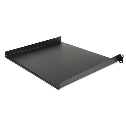 Startech.com Charola Cantilever de 1u para Rack - de 16 Pulgadas de Profundidad - Bandeja Voladiza para Rack de 19 Pulgadas - 20kg - Acero Laminado en Frío - 20.05kg Capacidad Máxima de Peso