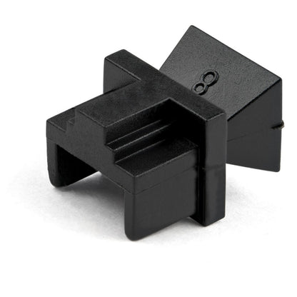 Startech.com Paquete de 100 Tapas para Conector Rj45 - Guardapolvo Protector Puerto / Jack / Toma de Ethernet / LAN - Switch/ Router / Hub - Soporte Puerto Ethernet - Reutilizable - Cloruro de