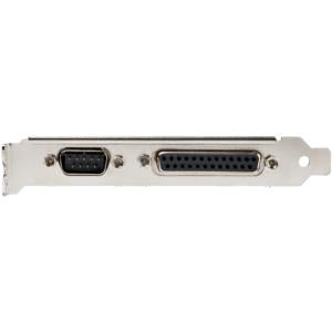 Startech.com Tarjeta Pci Express con Puerto Serial y Paralelo, Tarjeta Adaptadora Combo Pcie con Puerto Paralelo Db25 y Puerto Serie Rs232 - Pci Express 2.0 X1 - 1 X Número de Puertos Paralelos