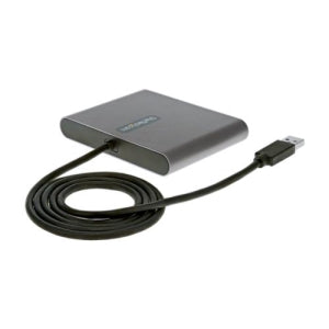 Startech.com Adaptador Conversor USB 3.0 a 4 Puertos HDMI - Tarjeta de Video Externa - Dongle Llave USB-A - 1080p a 60hz - Win - 1920 X 1080 Supported - Gris