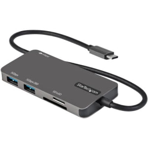 Dock Mini StarTech.com DKT30CHSDPD | USB-C a HDMI 4K, PD Pass-Through 100W, 3x USB 3.0
