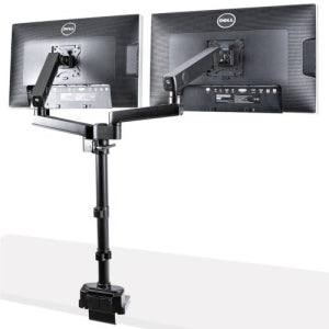 Startech.com Brazo de Soporte para Dos Monitores - Base Articulada de Altura Ajustable para 2 Monitores Vesa de Hasta 32 Pulgadas 8kg - Altura Ajustable - 2 Pantalla(s) Admitidas - 81.3CM (32") para