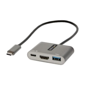 Adaptador Multipuertos StarTech.com CDP2HDUACP2 | USB-C a HDMI 4K, PD 100W, Hub USB 3.0