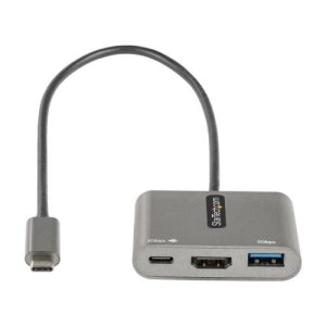 Adaptador Multipuertos StarTech.com CDP2HDUACP2 | USB-C a HDMI 4K, PD 100W, Hub USB 3.0