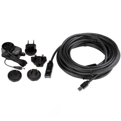 Cable Extensor USB 3.0 StarTech.com USB3AAEXT10M | 10m, 5Gbps Superspeed, Apantallado