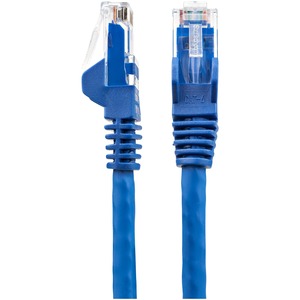 Startech.com Cable de 10m Cat6 Ethernet - Lszh - Cable de Red Rj45 Utp de 10GB 650MHZ - Poe de 100w - Sin Enganche Etl - Azul - Cable For Dispositivo de Red, Tarjeta de Red, Servidor, Router, Nas,
