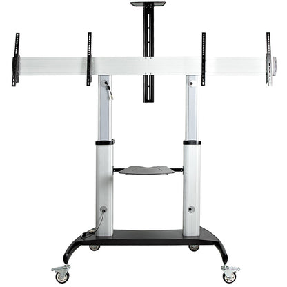 Carrito Soporte TV StarTech.com STNDMTVDUO | Para 2 TVs de 37 a 60 Pulgadas, Capacidad de 109.77kg
