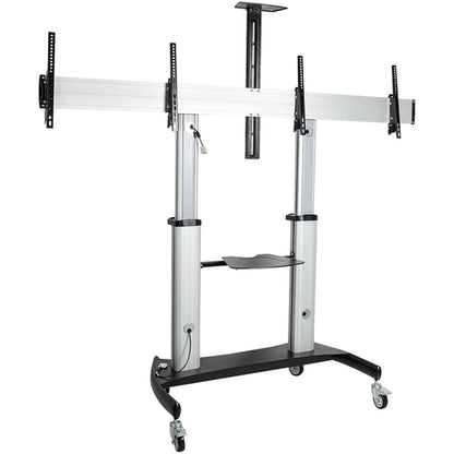 Carrito Soporte TV StarTech.com STNDMTVDUO | Para 2 TVs de 37 a 60 Pulgadas, Capacidad de 109.77kg