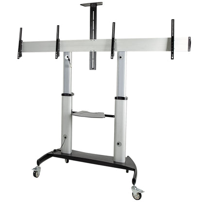 Carrito Soporte TV StarTech.com STNDMTVDUO | Para 2 TVs de 37 a 60 Pulgadas, Capacidad de 109.77kg