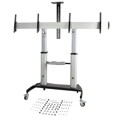 Carrito Soporte TV StarTech.com STNDMTVDUO | Para 2 TVs de 37 a 60 Pulgadas, Capacidad de 109.77kg