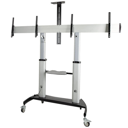 Carrito Soporte TV StarTech.com STNDMTVDUO | Para 2 TVs de 37 a 60 Pulgadas, Capacidad de 109.77kg
