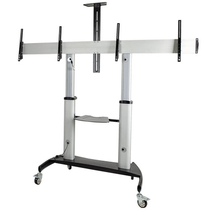 Carrito Soporte TV StarTech.com STNDMTVDUO | Para 2 TVs de 37 a 60 Pulgadas, Capacidad de 109.77kg