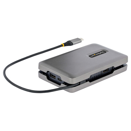 Startech.com Adaptador Multipuertos USB-C con Video USB Tipo C de Modo Alt - HDMI 4k - VGA - Docking Station para 2 Monitores - Hub Mst - 2 Displays Supported - 4k - 3840 X 2160, 1920 X 1200, 1920 X