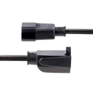 Cable de Extensión StarTech.com 1415R-3F-POWER | 1m, IEC 320 C14 a NEMA 5-15R, 10A 125V