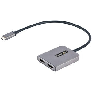 Adaptador USB-C StarTech.com MST14CD122HD | HDMI Doble 4K 60Hz, Salida Dual