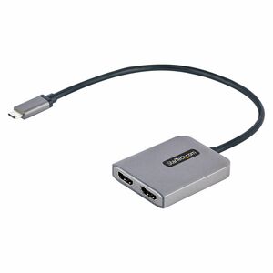 Adaptador USB-C StarTech.com MST14CD122HD | HDMI Doble 4K 60Hz, Salida Dual