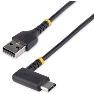 Cable USB-C StarTech.com R2ACR-2M | 2m, Acodado en Ángulo Recto, Carga Rápida