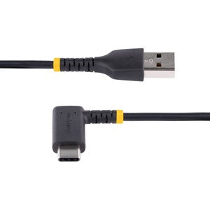 Cable USB-C StarTech.com R2ACR-2M | 2m, Acodado en Ángulo Recto, Carga Rápida