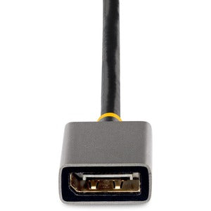 Startech.com Cable 30CM Adaptador HDMI a Displayport - Activo - 4k 60hz - Convertidor HDMI 2.0 a Dp 1.2 - Hdr - Alimentado Por USB - 1 X HDMI 2.0 Digital Audio/video - Male