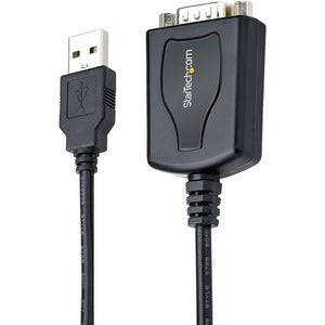 Cable USB a Serial StarTech.com 1P3FPC-USB-SERIAL | 91CM, Conversor DB9 RS232 Macho