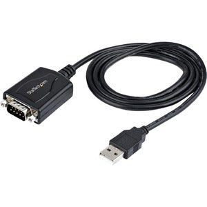 Cable USB a Serial StarTech.com 1P3FPC-USB-SERIAL | 91CM, Conversor DB9 RS232 Macho